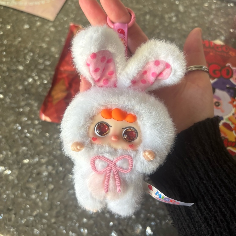Migo Little Troublemaker Cream White Rabbit